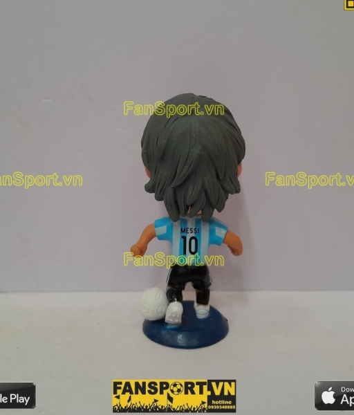 Tượng Lionel Messi 10 Argentina 2010 2011 home blue white kodoto