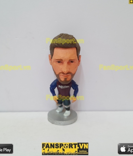 Tượng Lionel Messi 10 Barcelona 2018-2019 home red blue scoccerwe