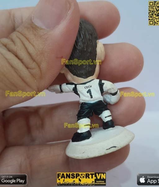 Tượng Petr Cech 1 Chelsea 2004-2005 home white microstar MC3595
