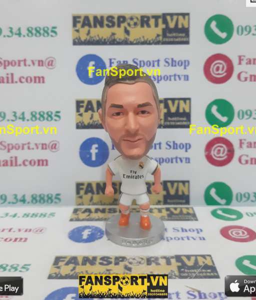Tượng Karim Benzema 9 Real Madrid 2013-2014 home white kodoto