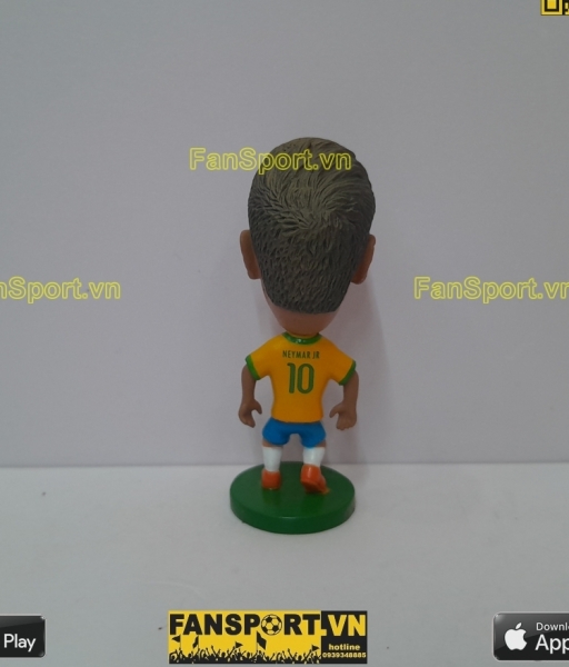 Tượng Neymar 10 Brazil 2014 2015 2016 home yellow vàng kodoto