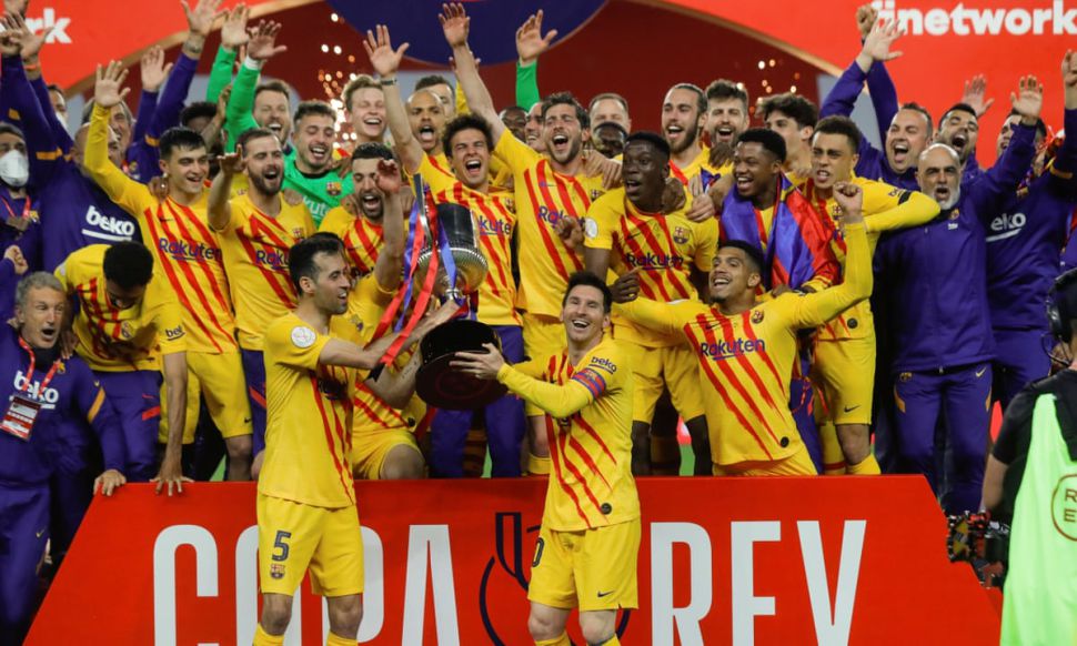 Áo đấu Messi 10 Barcelona Copa Del Rey Final 2021 third shirt jersey