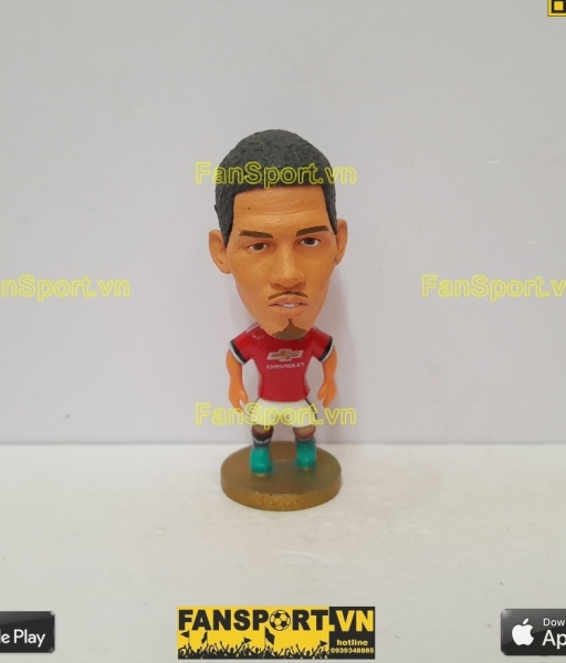 Tượng Chris Smalling 12 Manchester United 2017 2018 home red soccerwe