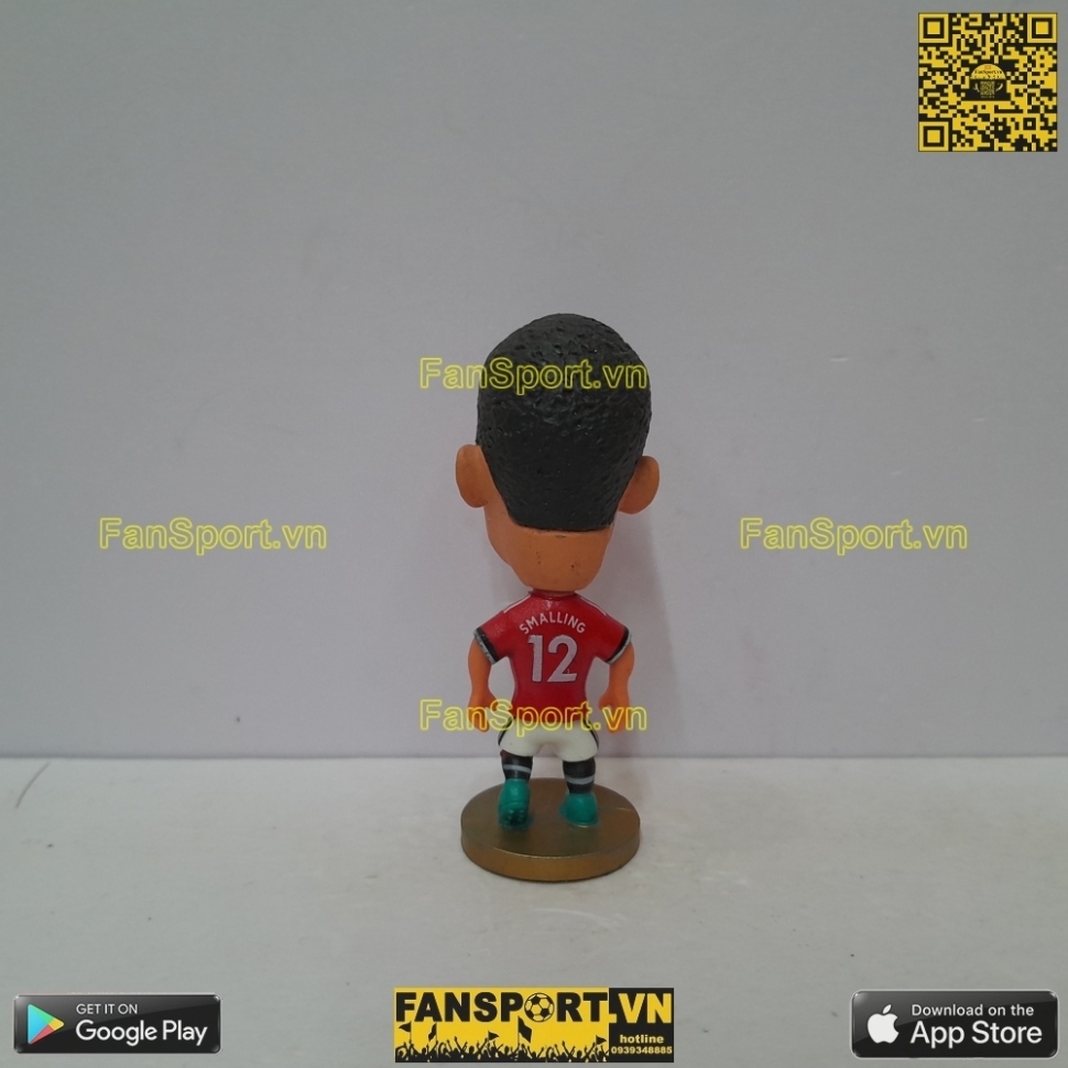 Tượng Chris Smalling 12 Manchester United 2017 2018 home red soccerwe