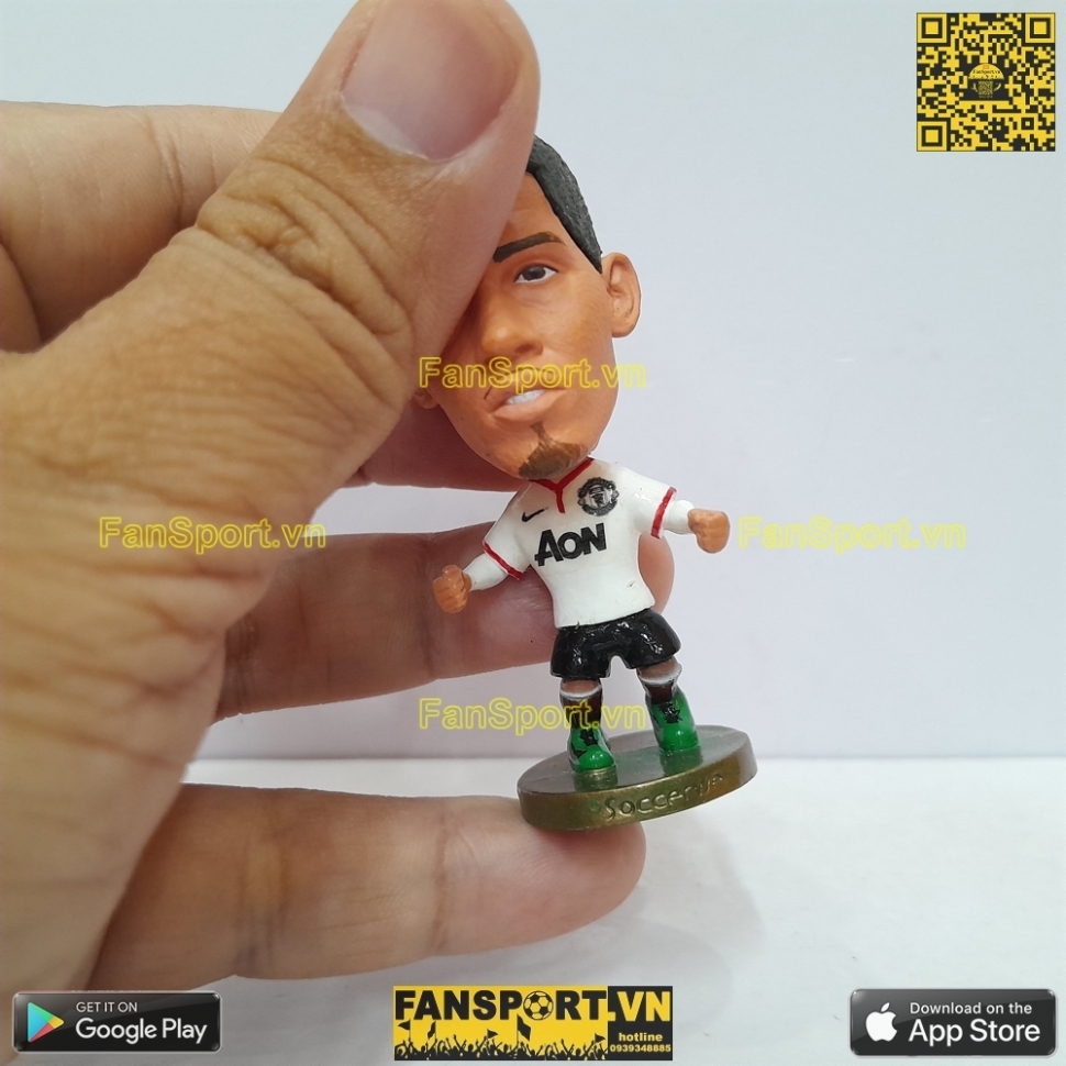 Tượng Smalling Manchester United 2012 2013 2014 away soccerwe repaint