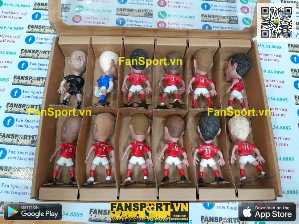 Box Manchester United Super Soccer Star Idols dolls 2004 2006 home Forward  Sport