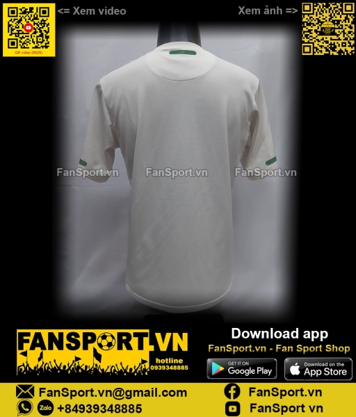 Áo đấu Portugal 2010 2011 2012 away shirt jersey white 376896 Nike