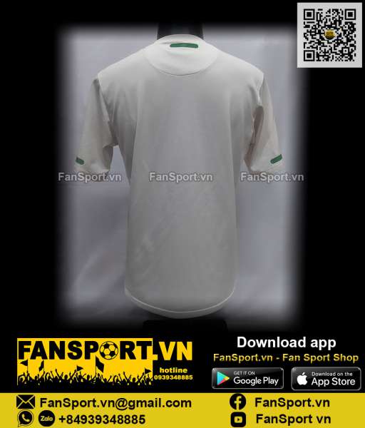 Áo đấu Portugal 2010 2011 2012 away shirt jersey white 376896 Nike