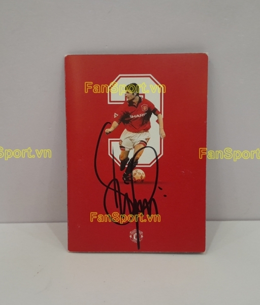 Poster chữ ký Irwin Manchester United signed hand