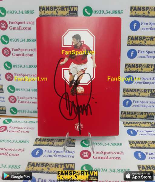 Poster chữ ký Irwin Manchester United signed hand