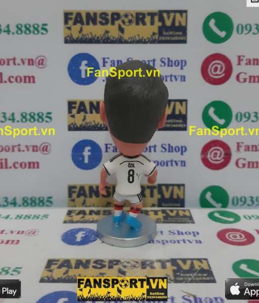 Tượng Mesut Ozil 8 Germany 2014 2015 home white kodoto prostars