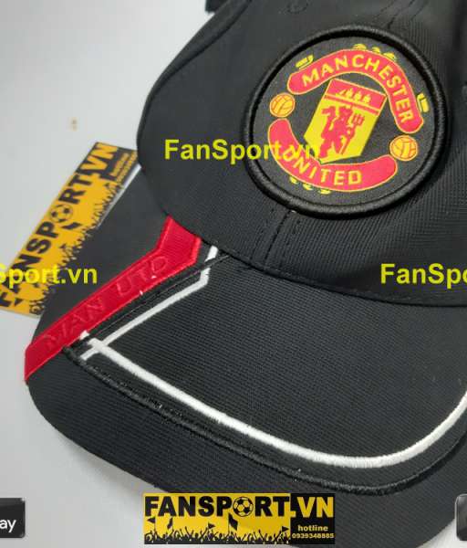 Nón mũ Manchester United training 2007-2008 black Nike hat cap