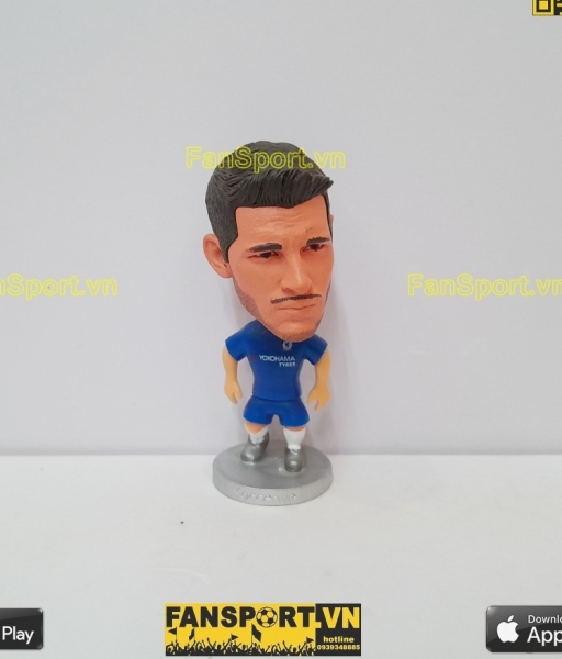 Tượng Alvaro Morata 9 Chelsea 2017 2018 home blue soccerwe