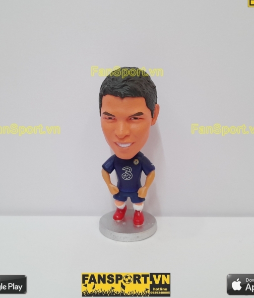 Tượng Thiago Silva 6 Chelsea 2020 2021 home blue soccerwe