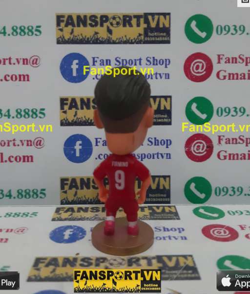 Tượng Roberto Firmino 9 Liverpool 2018-2019 home red soccerwe