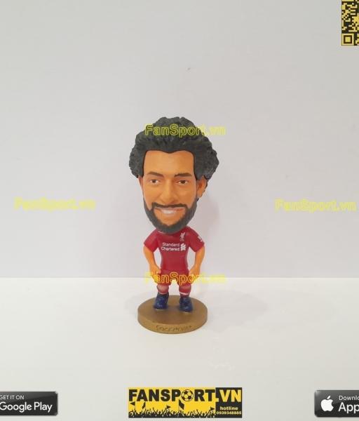 Tượng Mohamed Salah 11 Liverpool 2018 2019 home red soccerwe