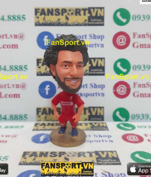 Tượng Mohamed Salah 11 Liverpool 2018 2019 home red soccerwe