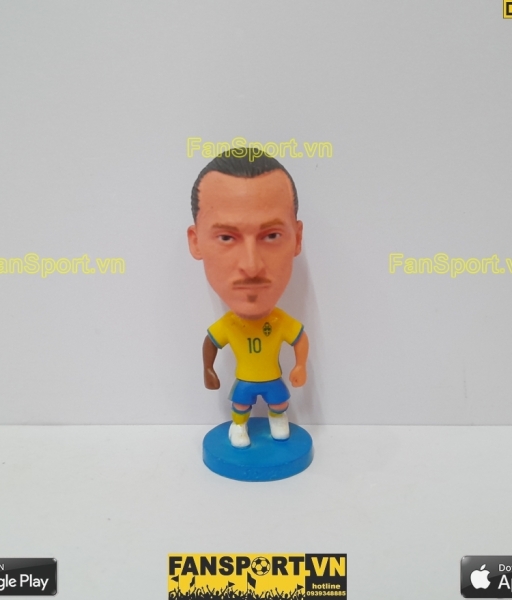 Tượng Zlatan Ibrahimovic 10 Sweden 2015 2016 2017 home yellow soccerwe