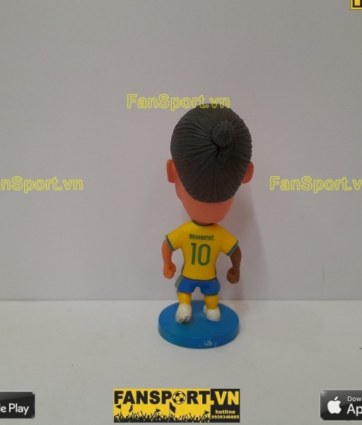 Tượng Zlatan Ibrahimovic 10 Sweden 2015 2016 2017 home yellow soccerwe