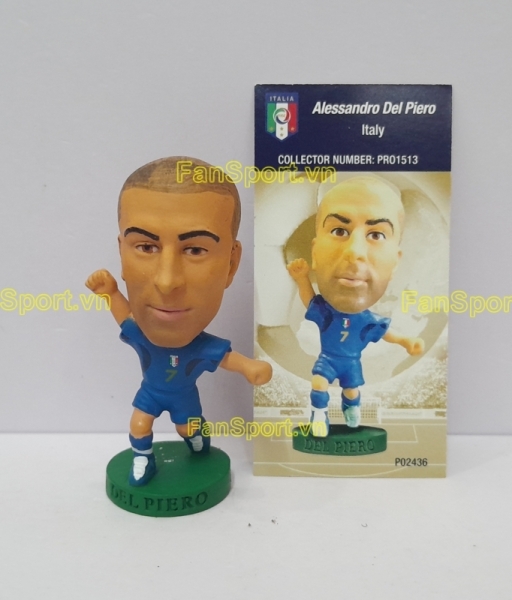 Tượng Del Piero 7 Italia 2005 2006 home blue corinthian PRO1513