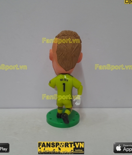 Tượng De Gea 1 Manchester United 2021-2022 goalkeer GK yellow soccerwe