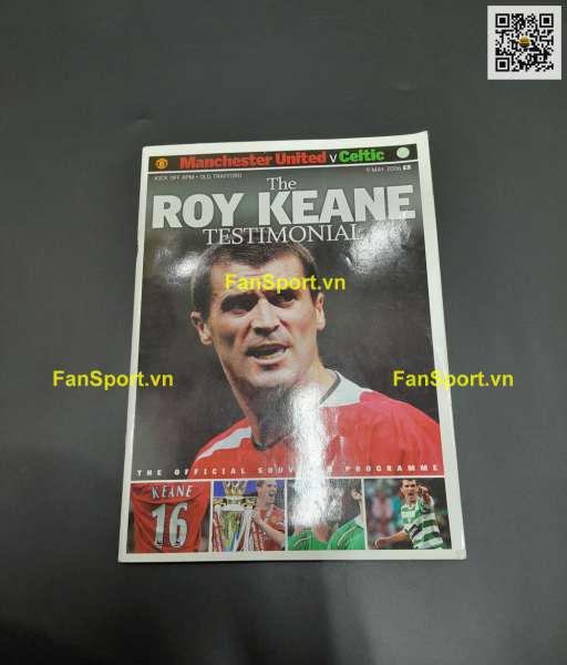 Programme Roy Keane Testimonial Manchester United 2006 Celtic original