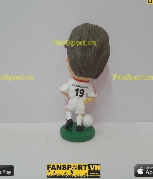 Tượng Costacurta 19 AC Milan 2002 2003 away white PRO900 corinthian