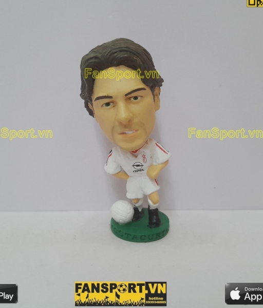 Tượng Costacurta 19 AC Milan 2002 2003 away white PRO900 corinthian