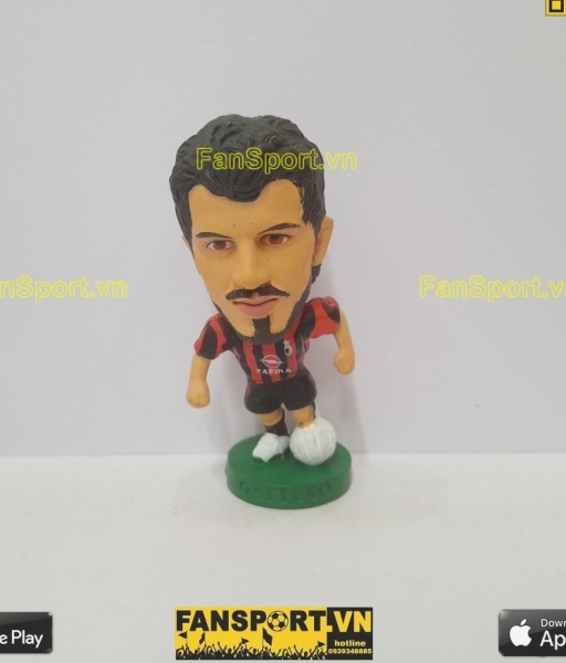 Tượng Gennaro Gattuso 8 AC Milan 2005 2006 home PRO1387 corinthian