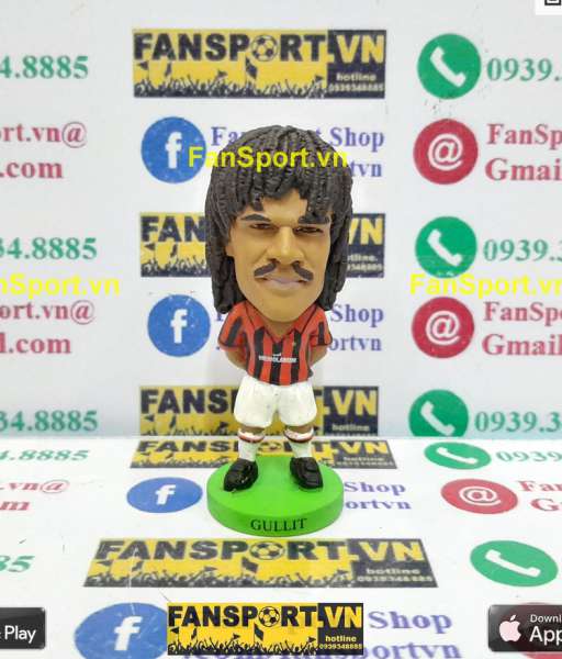 Tượng Ruud Gullit 10 AC Milan 1988-1992 home FF156 Fan Favorite