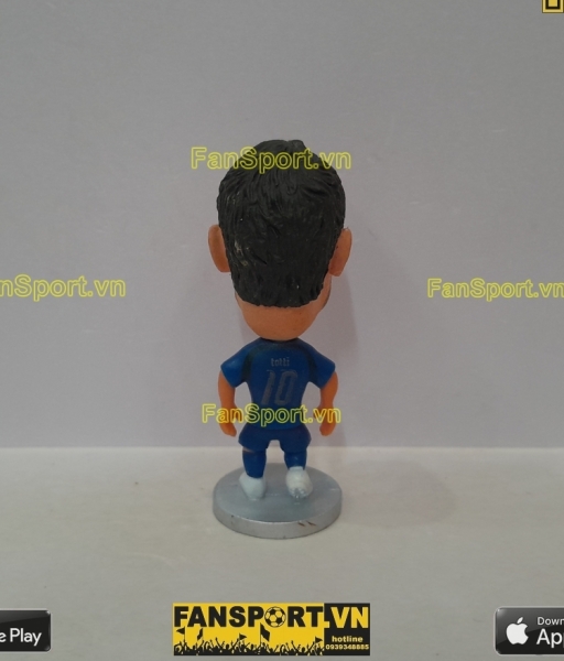 Tượng Francesco Totti 10 Italia 2005 2006 home blue soccerwe