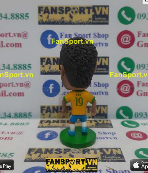 Tượng Hulk 19 Brazil 2014 2015 2016 home yellow kodoto prostars
