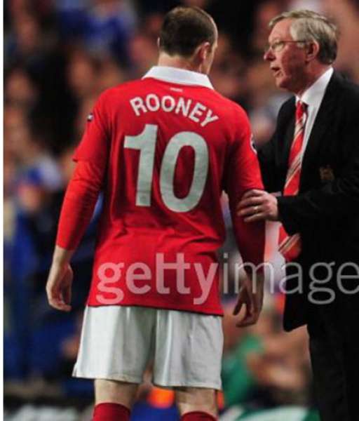 Nameset Rooney 10 Manchester United 2008-2011 Champion League home