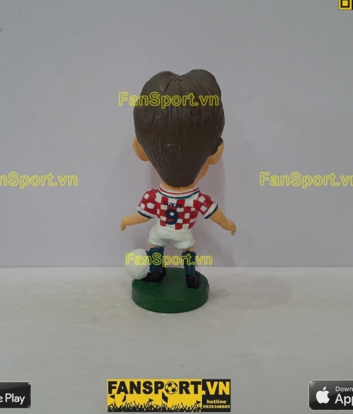 Tượng Davor Suker 9 Croatia 1996 1997 1998 home corinthian PRO113