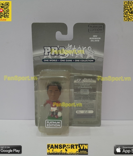 Tượng Evra 3 Manchester United 2007 2008 corinthian PRO1639 platinum