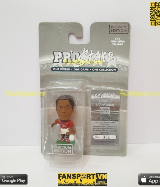 Tượng Evra 3 Manchester United 2007 2008 corinthian PRO1639 platinum