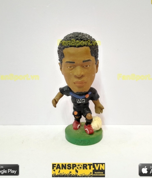 Tượng Evra 3 Manchester United 2009 2010 away corinthian reapint