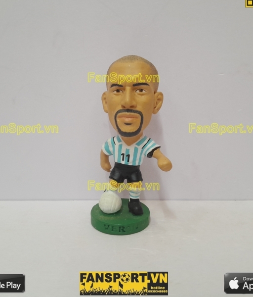 Tượng Juan Veron 11 Argentina 1999-2000 home corinthian PRO572