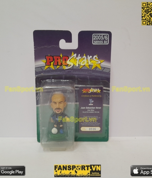 Tượng Juan Veron 14 Inter Milan 2005 2006 home corinthian 946 PRO1385