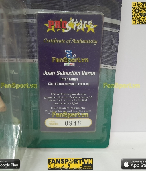 Tượng Juan Veron 14 Inter Milan 2005 2006 home corinthian 946 PRO1385