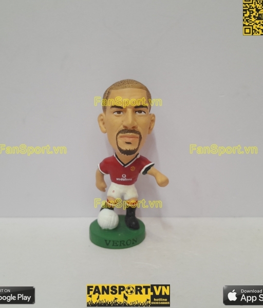 Tượng Juan Veron 4 Manchester United 2000-2002 home corinthian PRO520