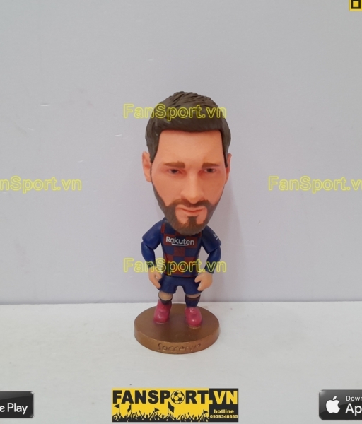 Tượng Lionel Messi 10 Barcelona 2019 2020 home red blue soccerwe