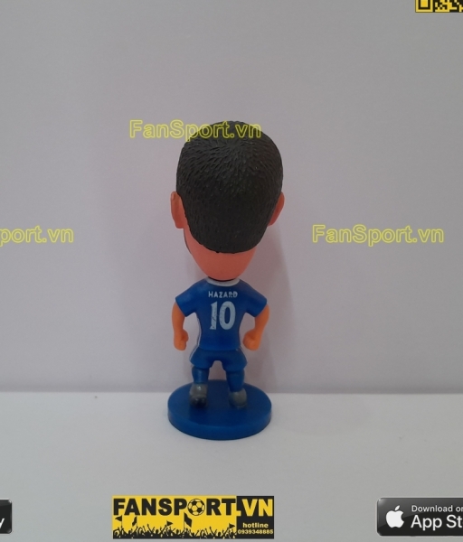 Tượng cầu thủ Eden Hazard 10 Chelsea 2016-2017 home blue soccerwe