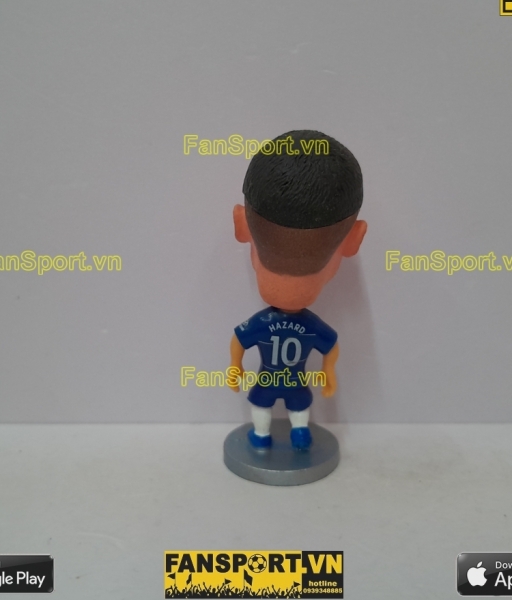 Tượng Eden Hazard 10 Chelsea 2018-2019 home blue soccerwe