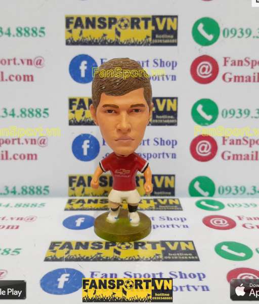 Tượng Paddy McNair 33 Manchester United 2014-2015 home custom soccerwe