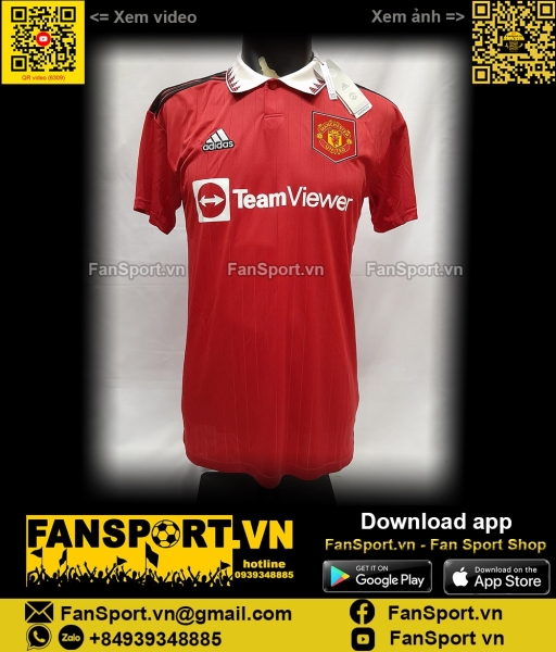 Áo đấu Casemiro 18 Manchester United 2022 2023 shirt jersey red H13881