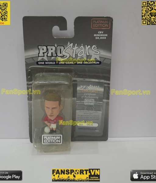 Tượng Vidic 15 Manchester United 2006 2007 corinthian PP1569 platinum