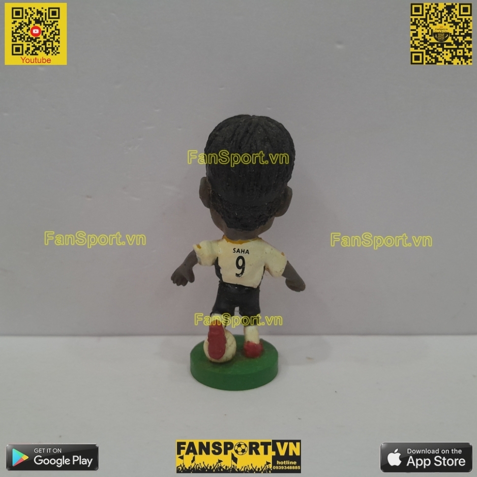 Tượng Saha 9 Manchester United 2006 2007 2008 away corinthian PRO1659