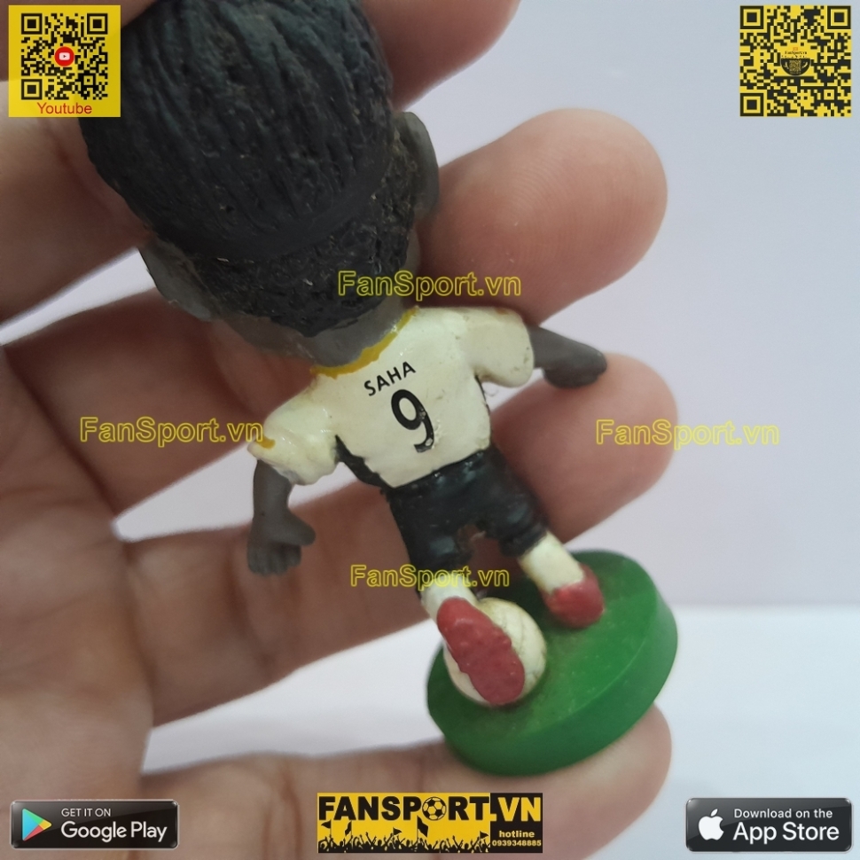 Tượng Saha 9 Manchester United 2006 2007 2008 away corinthian PRO1659