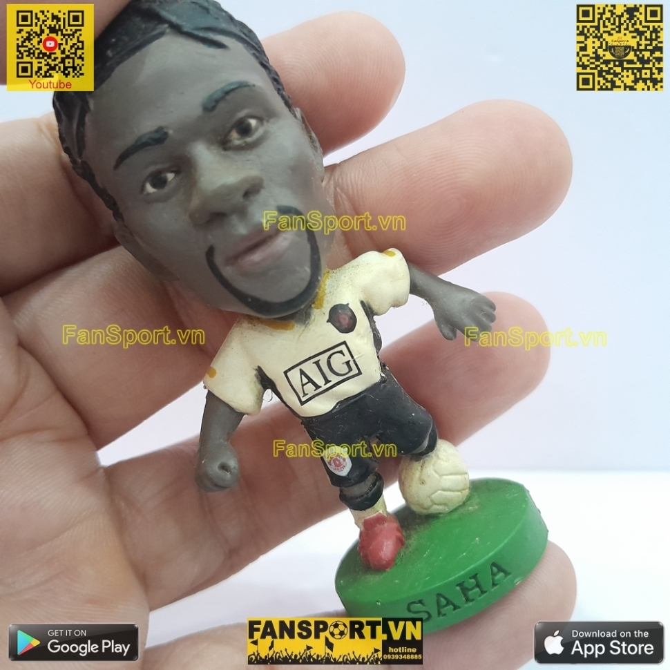 Tượng Saha 9 Manchester United 2006 2007 2008 away corinthian PRO1659